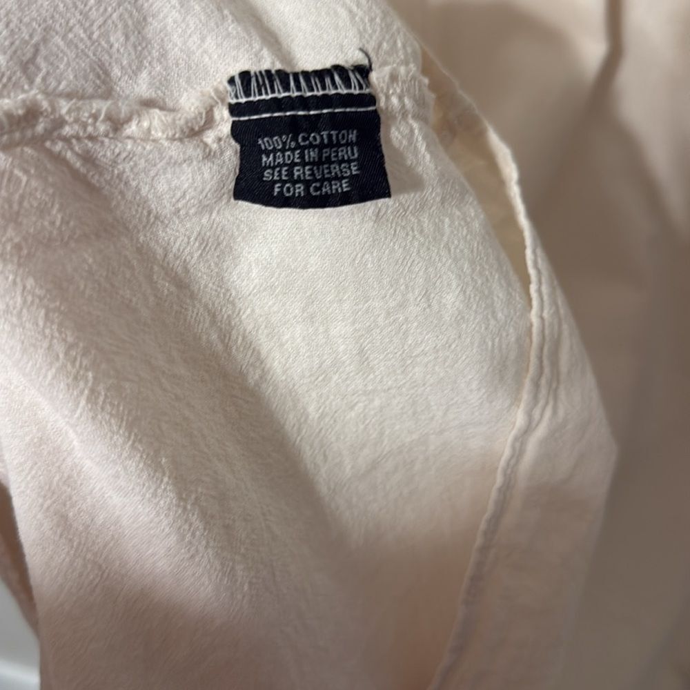 NWT Giocam 100% Peruvian Cotton Tank Dress with Pockets Lagenlook - Picture 12 of 14